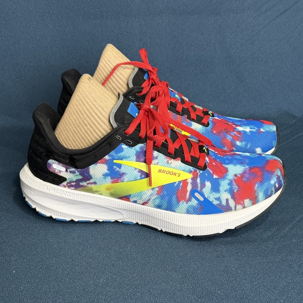 Brooks Womens Launch 9 1203731B446 Multicolor Running Shoes Sneakers Size 7 B